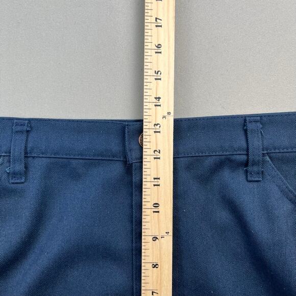 Vintage Levis Sta-Prest Pants Mens 42 Navy Blue Chino Straight Leg Slacks 80s - Picture 16 of 16